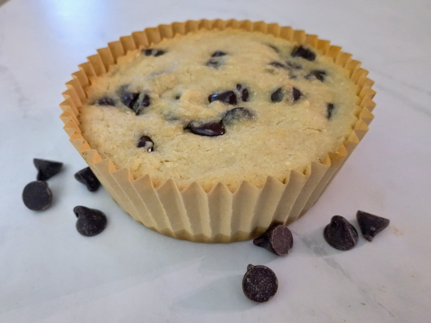 Gluten-Free Chocolate Chip Espresso Muffins – Dairy-Free, Plant-Based Coffee Muffins!
