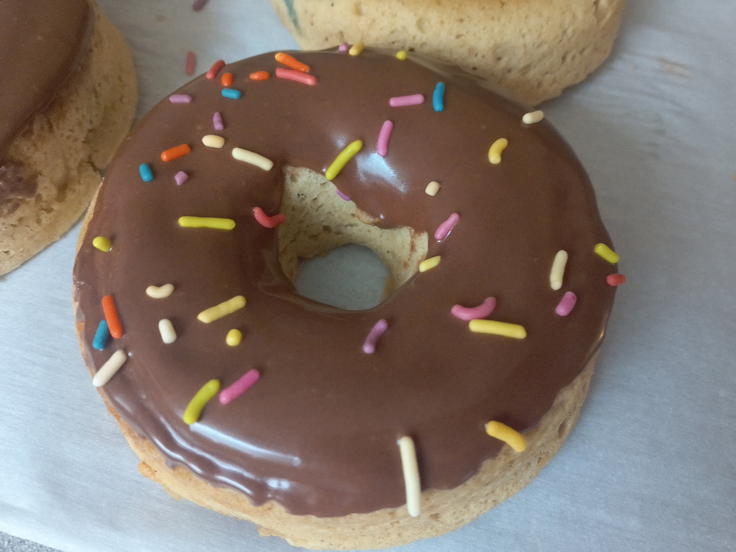 Chocolate Frosted Baked Donuts – Gluten-Free & Dairy-Free