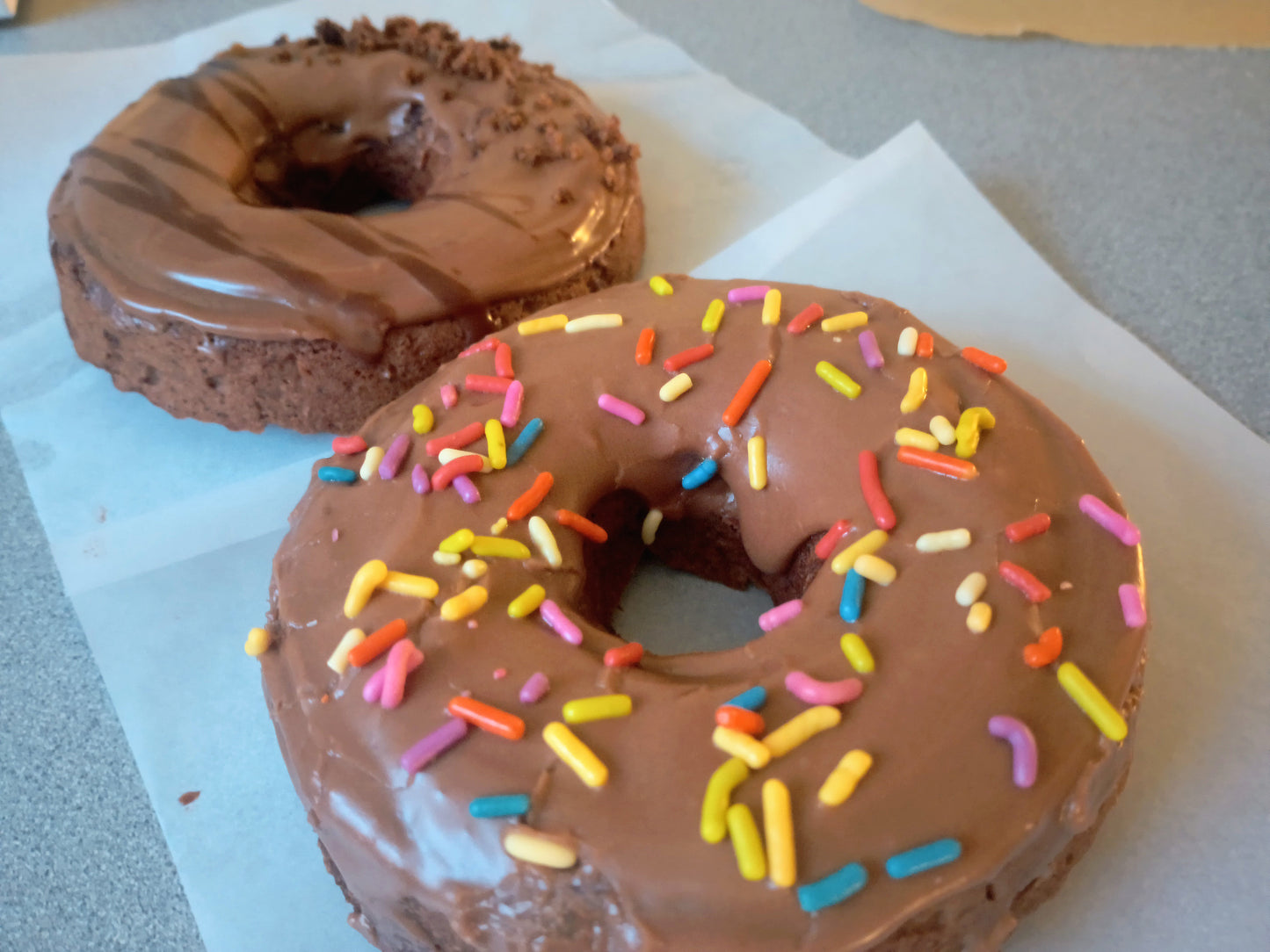 New! Chocolate Lovers Baked Donut Combo- Gluten Free & Dairy Free!