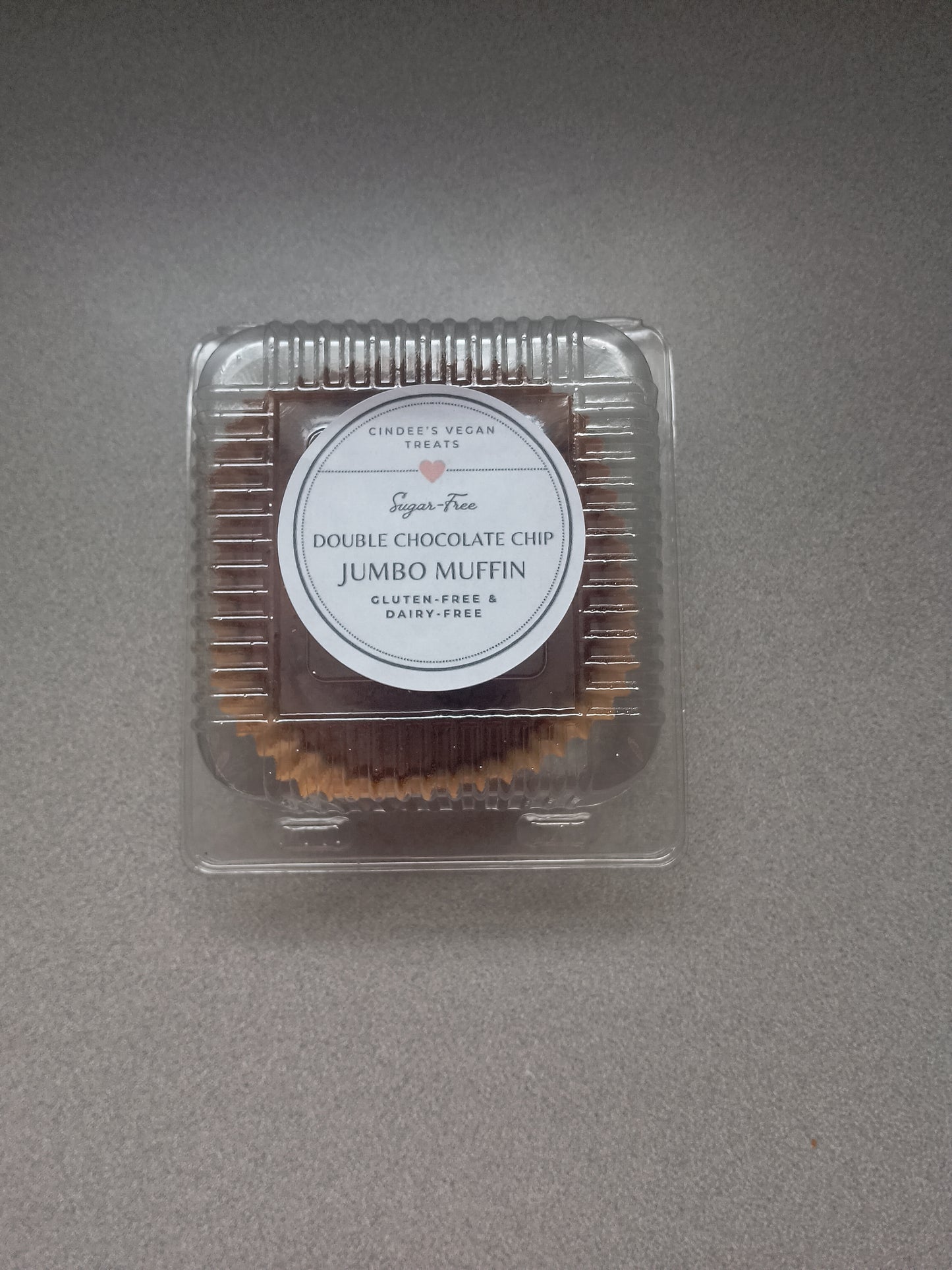Dark Chocolate Chip Muffin – Gluten-Free, Dairy-Free & Reduced-Sugar (5 oz)