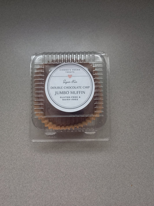 Dark Chocolate Chip Muffin – Gluten-Free, Dairy-Free & Reduced-Sugar (5 oz)