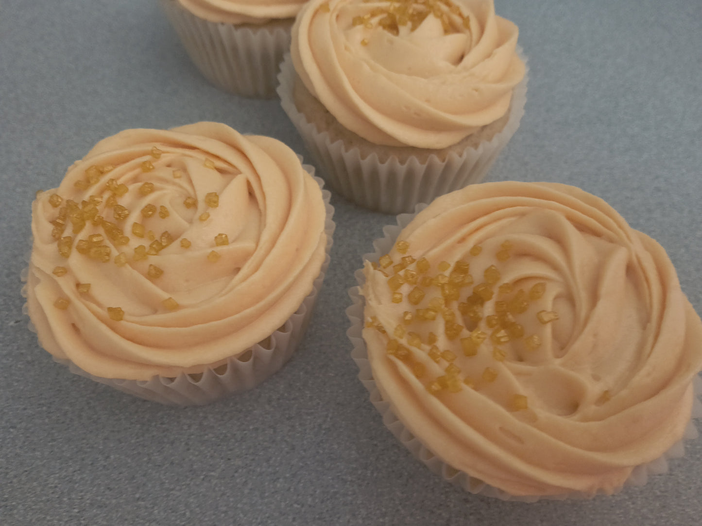Orange Frosted Vanilla Cupcakes – Gluten-Free & Dairy-Free