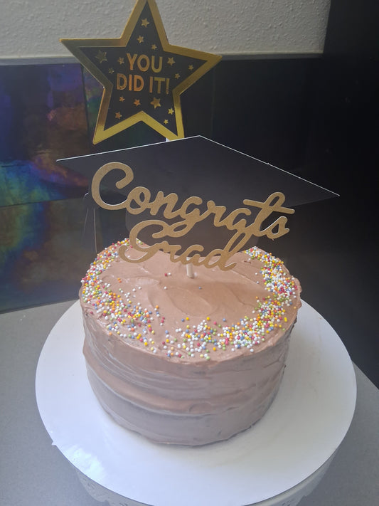 Graduation Cake Special! Gluten-free and Dairy-free! (Pick up only available in Madison,WI)
